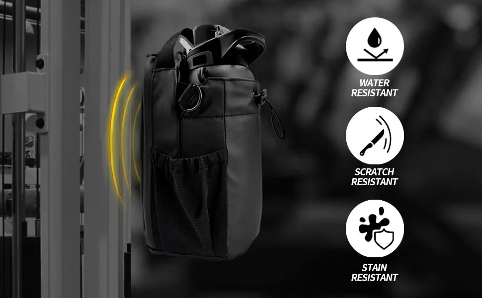 HOT!!! Magnetic Gym Cycling Water Bottle Bag -Unisex Magnetic Gym mountain Bag, Holds Gym Water Bottles with Strap, 9.84" Tall